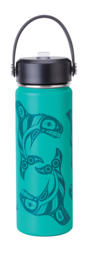 17 oz Insulated Bottle, Orca Whale