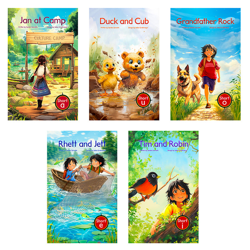 Drumbeat Decodable Book Set 1 (5 Books)