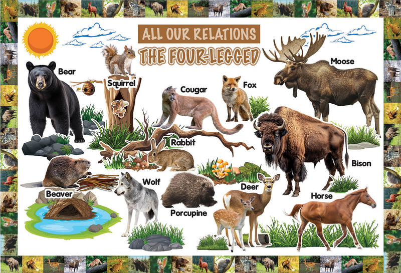 All Our Relations-The Four-Legged Bulletin Board Set (ETA August 30)