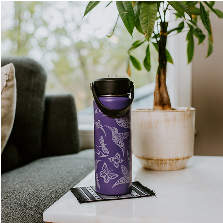 Insulated Bottle - Hummingbird (Wide Mouth, 21 oz)