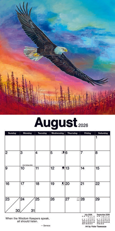 2026 12-Month Traditional Wall Calendar (Available August 30th)