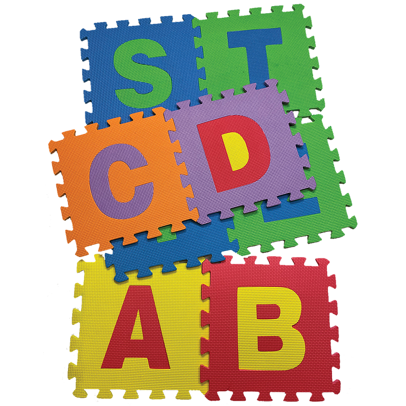 26-Piece Alphabet Play Mat