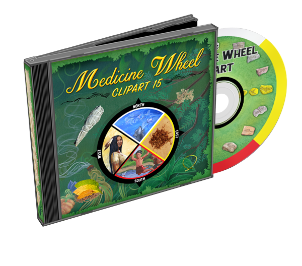 Medicine Wheel Clip Art Collection
