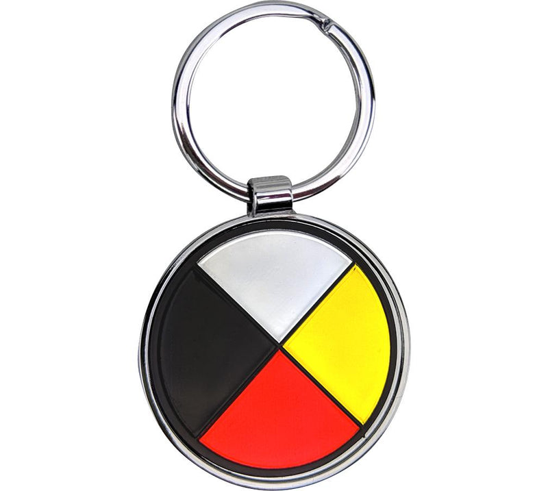 Round Keychain - 4 Color