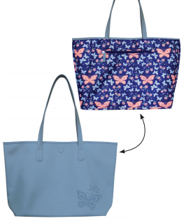 Reversable Tote Bag Butterfly