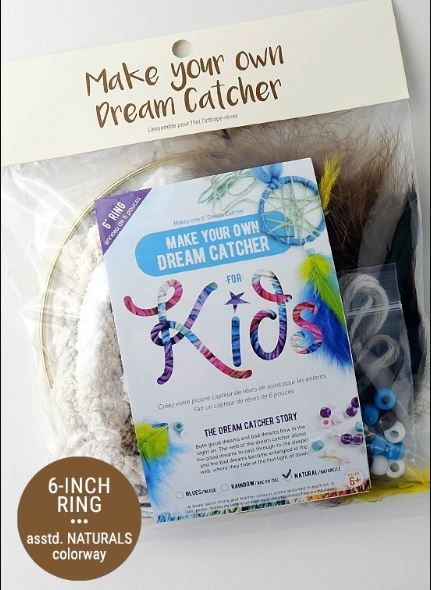 "Kids" Dream Catcher Kit - Natural