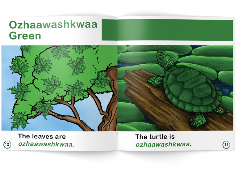 English to Ojibwe Book Series