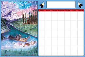 Monthly Calendar (River)