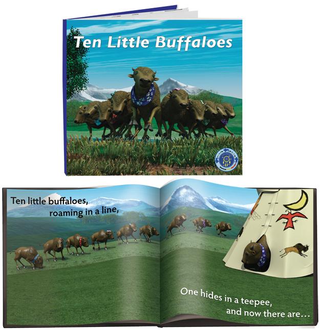 Ten Little Buffalo