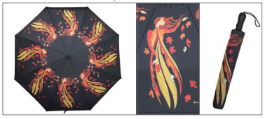 Leaf Dancer Collapsible Umbrella