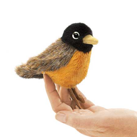 Hand Puppet - Mini Robin