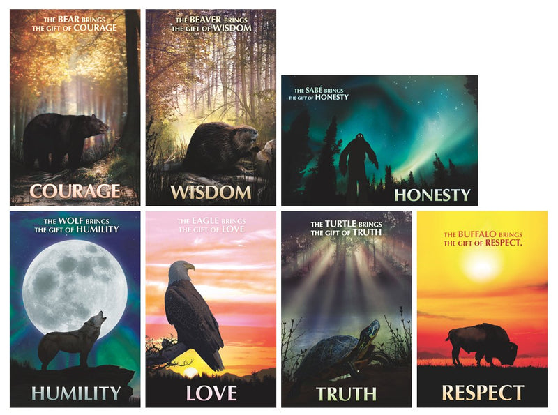 Bringers Seven Teachings poster set