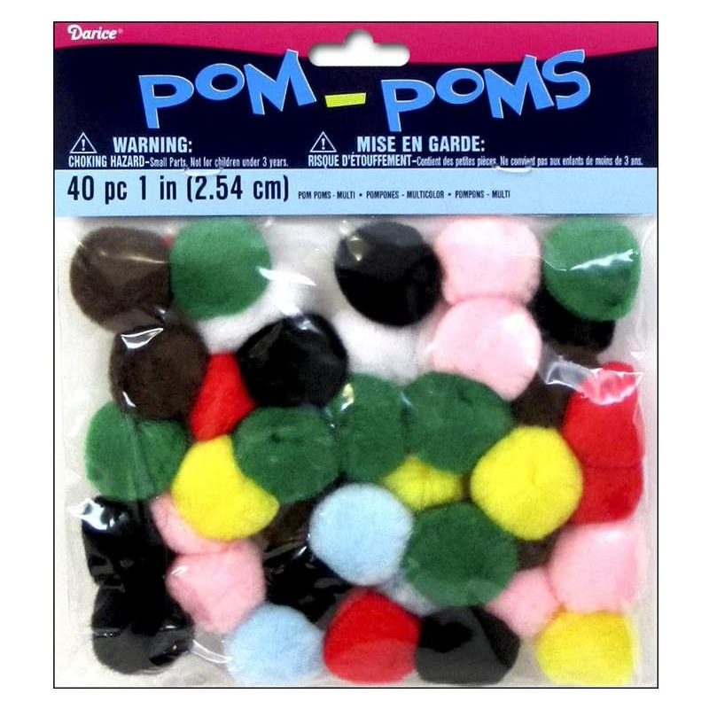 Acrylic Pom-Poms